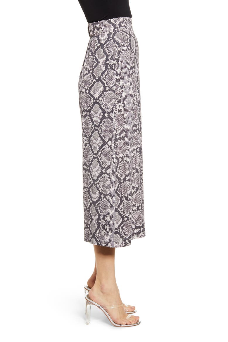 Easy Crop Pants, Alternate, color, GREY MARBLE SNAKESKIN
