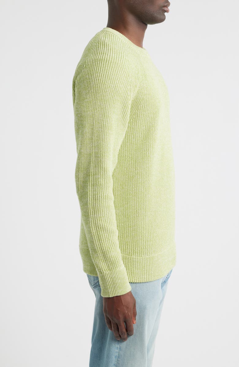 NN07 Jacob Cotton Rib Sweater, Alternate, color, Spring Fern