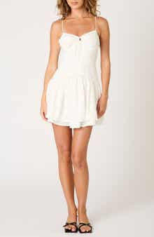 Nia Winslow Cotton Eyelet Minidress