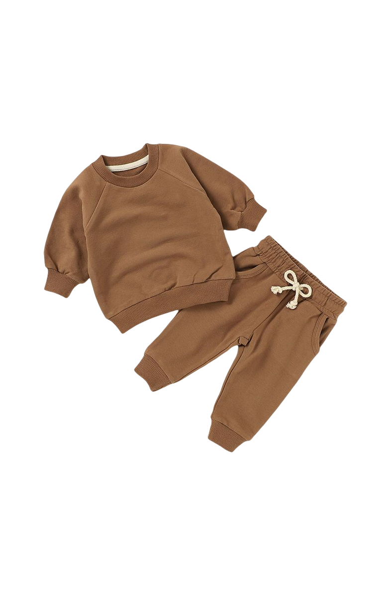 Charlie Lou Baby<sup>®</sup> Organic Cotton Sweatsuit Set, Main, color, 