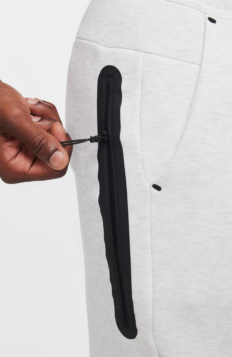 Nike Tech Fleece Joggers, Alternate, color, Birch Heather/ Black