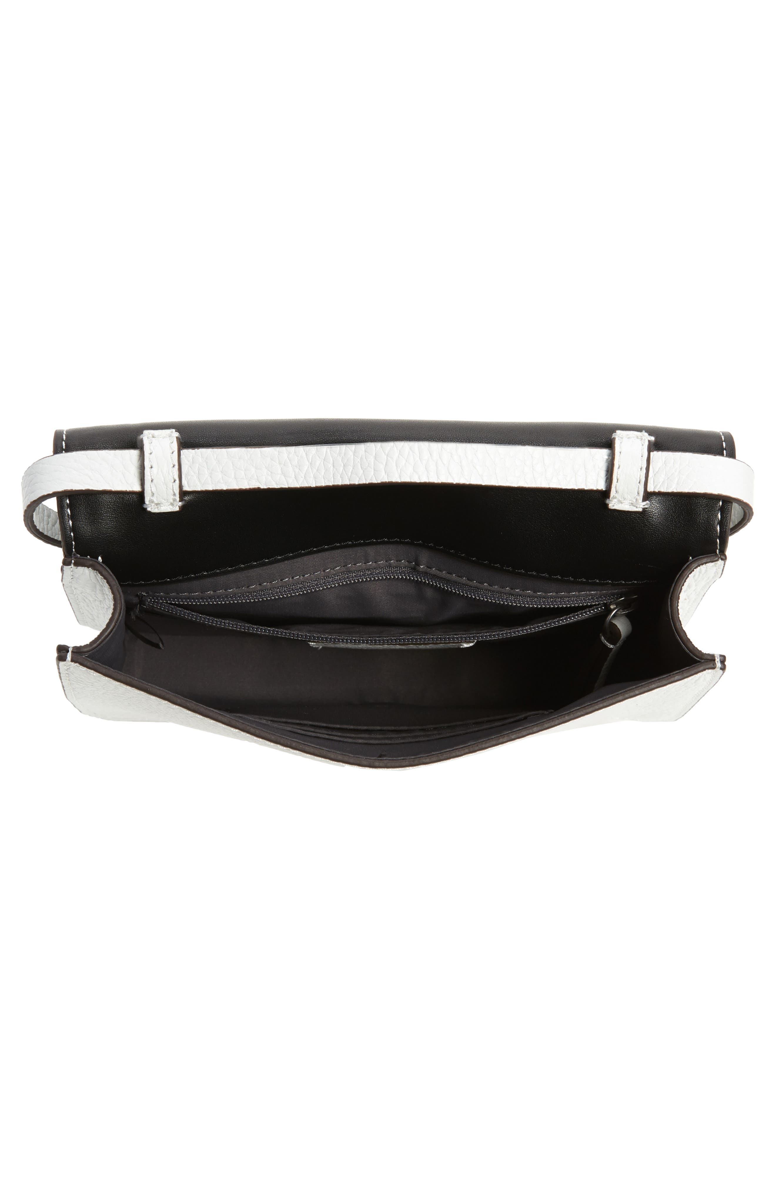 Lex Leather Crossbody Bag, Alternate, color, WHITE