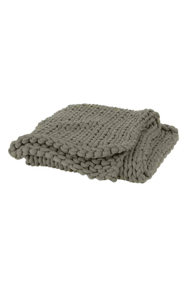 Bearaby Tree Napper Weighted Knit Blanket, Main, color, Sage