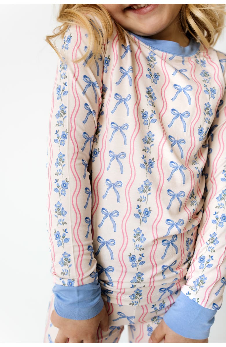 In My Jammers Amelia Bow Two Piece Set, Alternate, color, Off-White