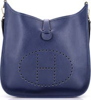 Pre-Owned Hermes Evelyne Bag Gen I Ardennes GM