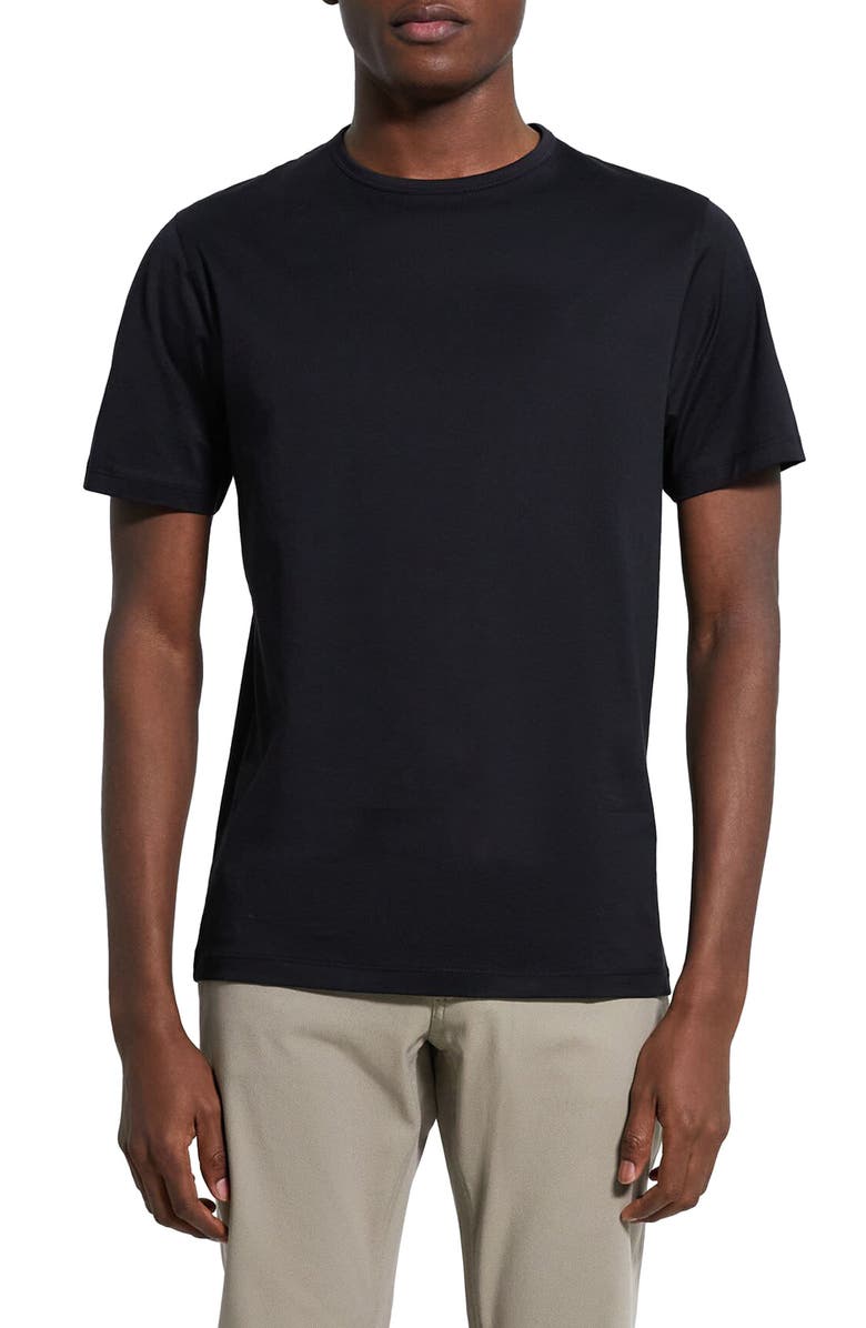 Theory Precise Luxe Cotton Jersey Tee, Main, color,