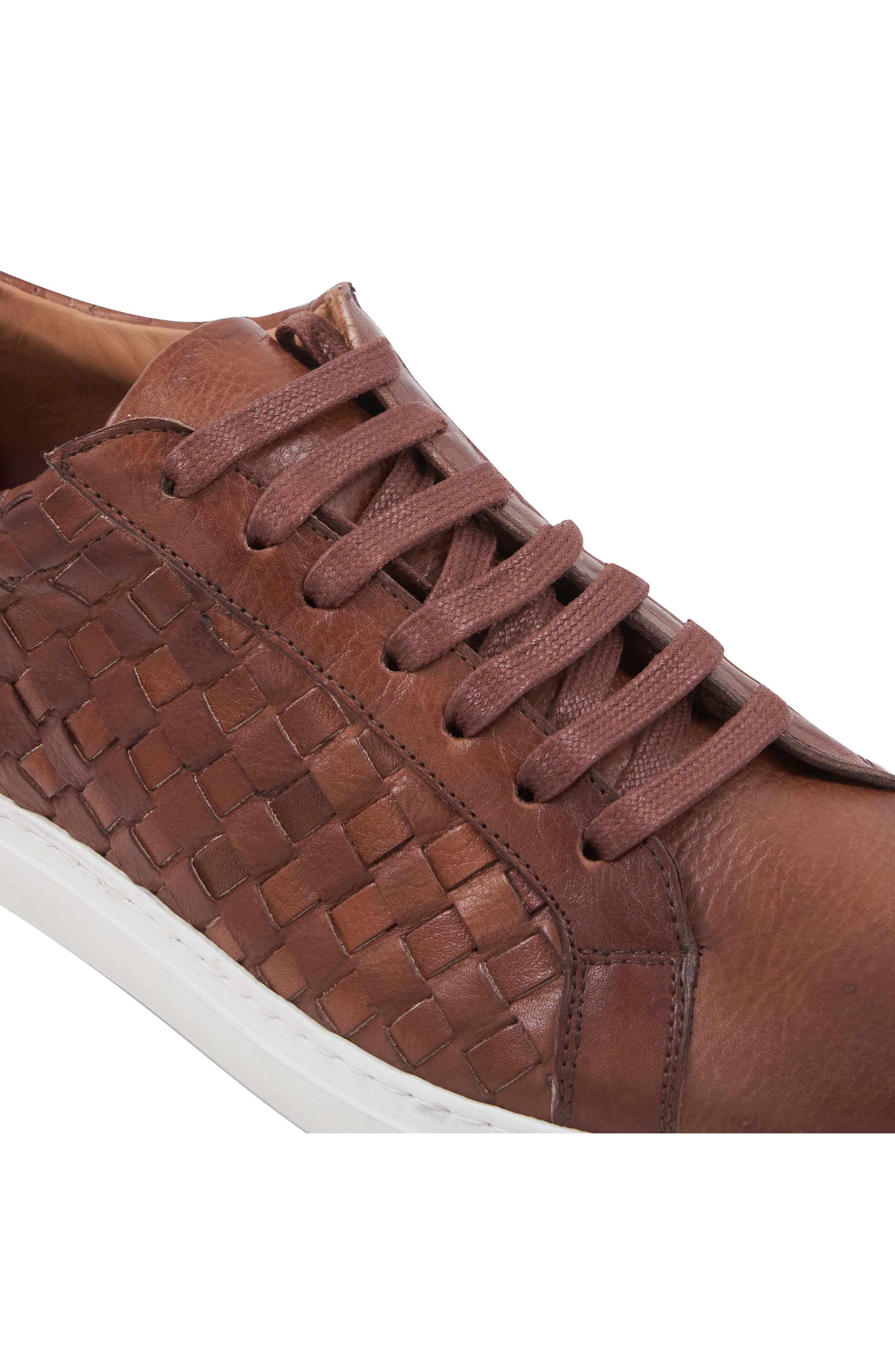 Bruno Magli Beto Woven Sneaker, Alternate, color, 