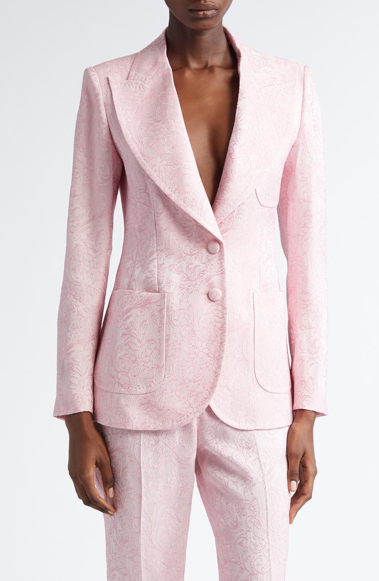 Etro Floral Paisley Jacquard Blazer, Main, color, 