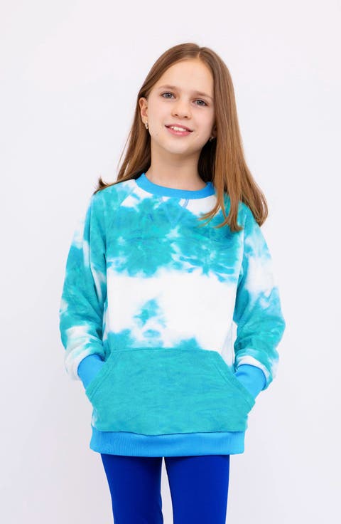 Minky Crewneck Sweatshirt - Tie Dye