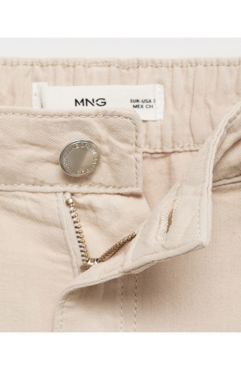 MANGO Straight Leg Jeans, Alternate, color, Sand