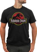 Jurassic Park Men's Jurassic Park T Rex Logo Graphic T-Shirt