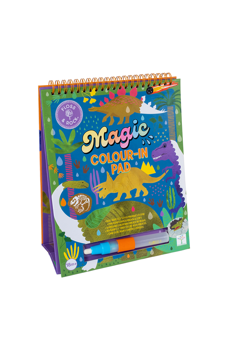 Floss & Rock Magic Water Easel and Pen, Main, color, Dino