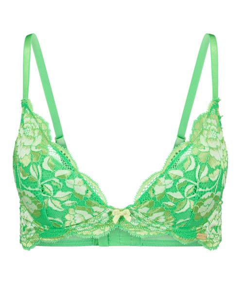 Shop Adore Me Lilibet Contour Plunge Bra In Medium Green
