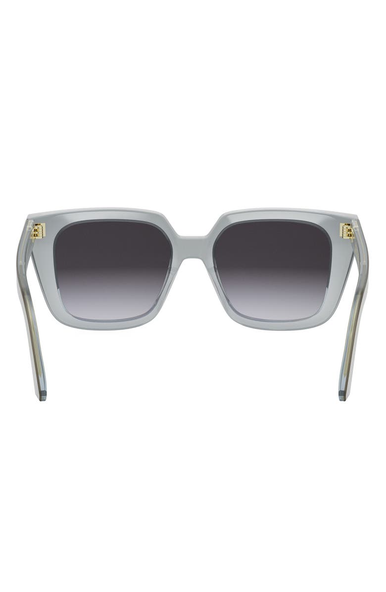 DIOR 'DiorMidnight S1I 53mm Geometric Sunglasses, Alternate, color, Grey/ Other / Smoke Mirror