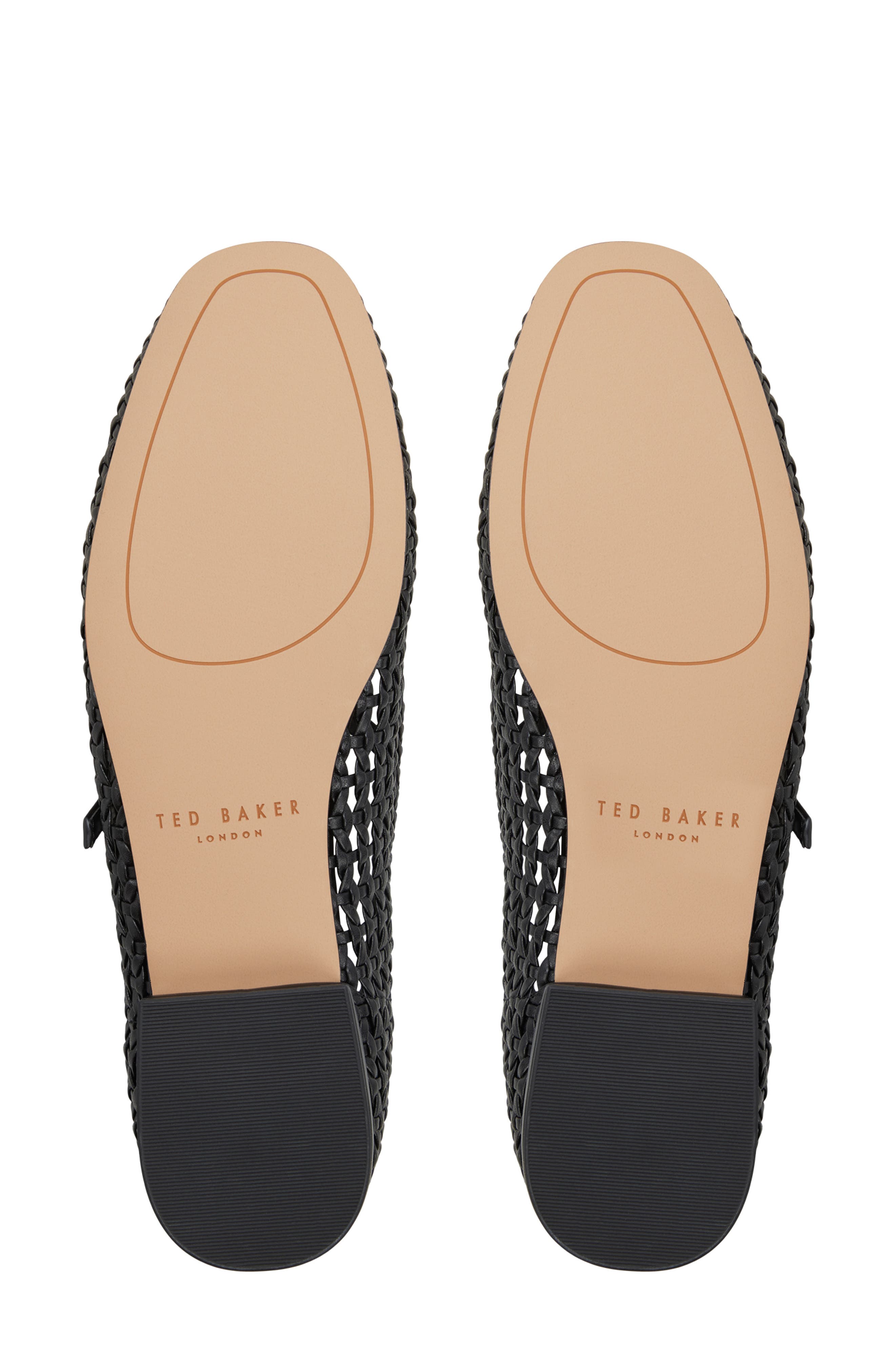 Ted Baker London Darcy Woven Mary Jane Flat, Alternate, color, Oxford