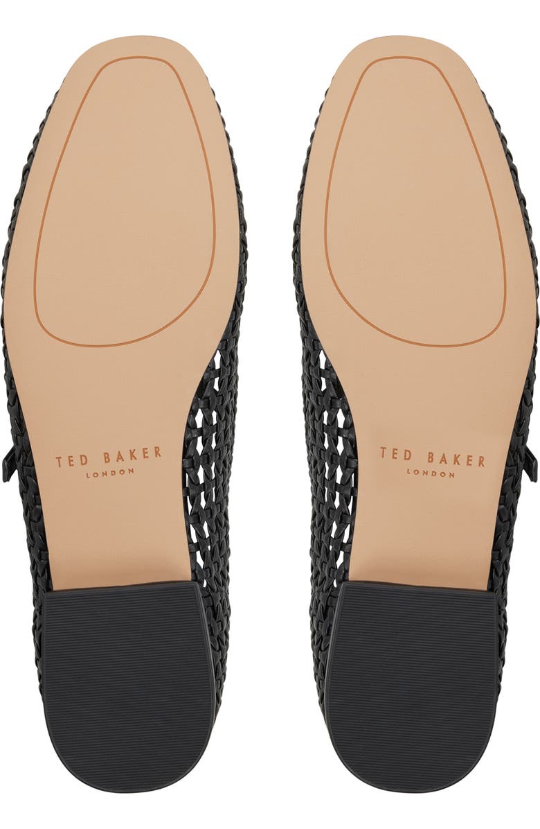 Ted Baker London Darcy Woven Mary Jane Flat, Alternate, color, Oxford