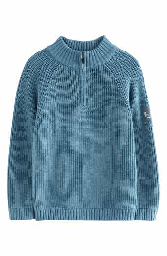 NEXT Kids' Quarter Zip Sweater