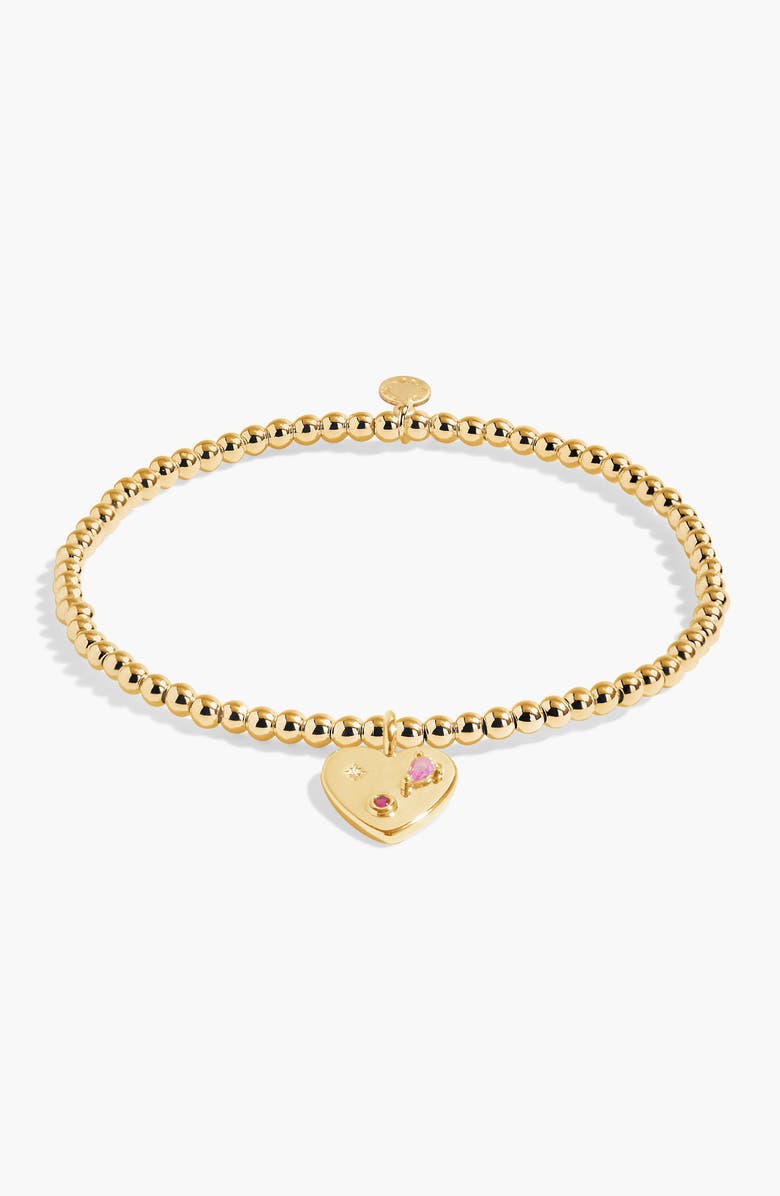 A Littles & Co A Little 'Happy Girl Era' Bracelet In Gold-Tone Plating, Main, color, Metallic Gold