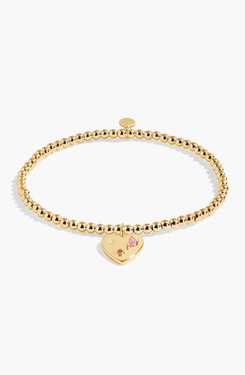 A Little 'Happy Girl Era' Bracelet In Gold-Tone Plating