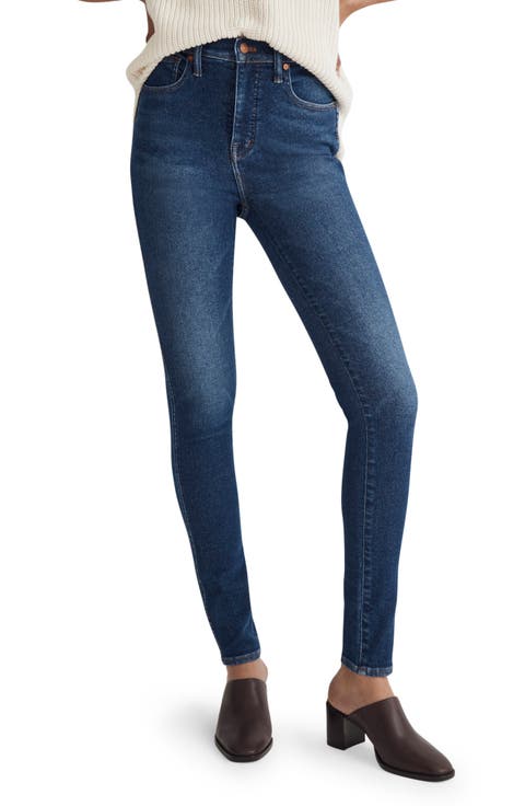 10" High Rise Skinny Jeans (Smithley) (Regular & Plus)