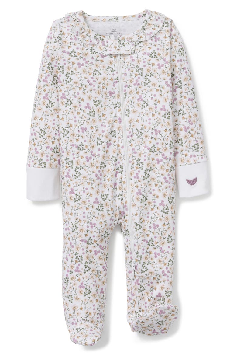 Kids' Meadow Pima Cotton Footie, Main, color, LIGHT TAN