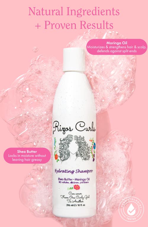 Rizos Curls Hydrating Shampoo In Transparent