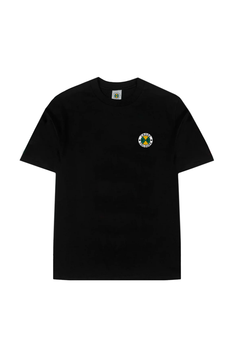 Circle Logo T-Shirt, Main, color, Black