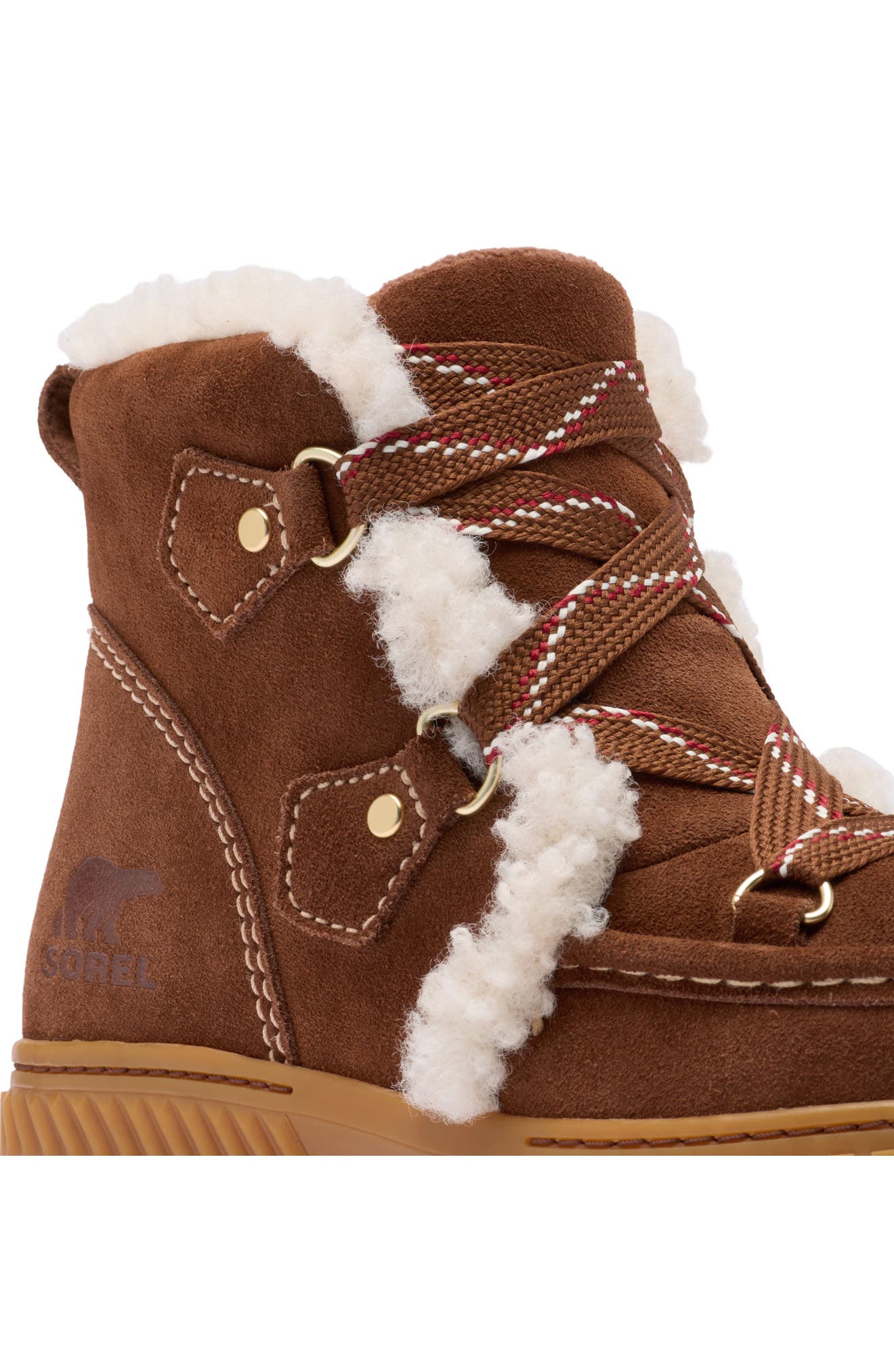 Ona Ave Alpine Plus Waterproof Boot, Alternate, color, DARK AUBURN/ GUM 2