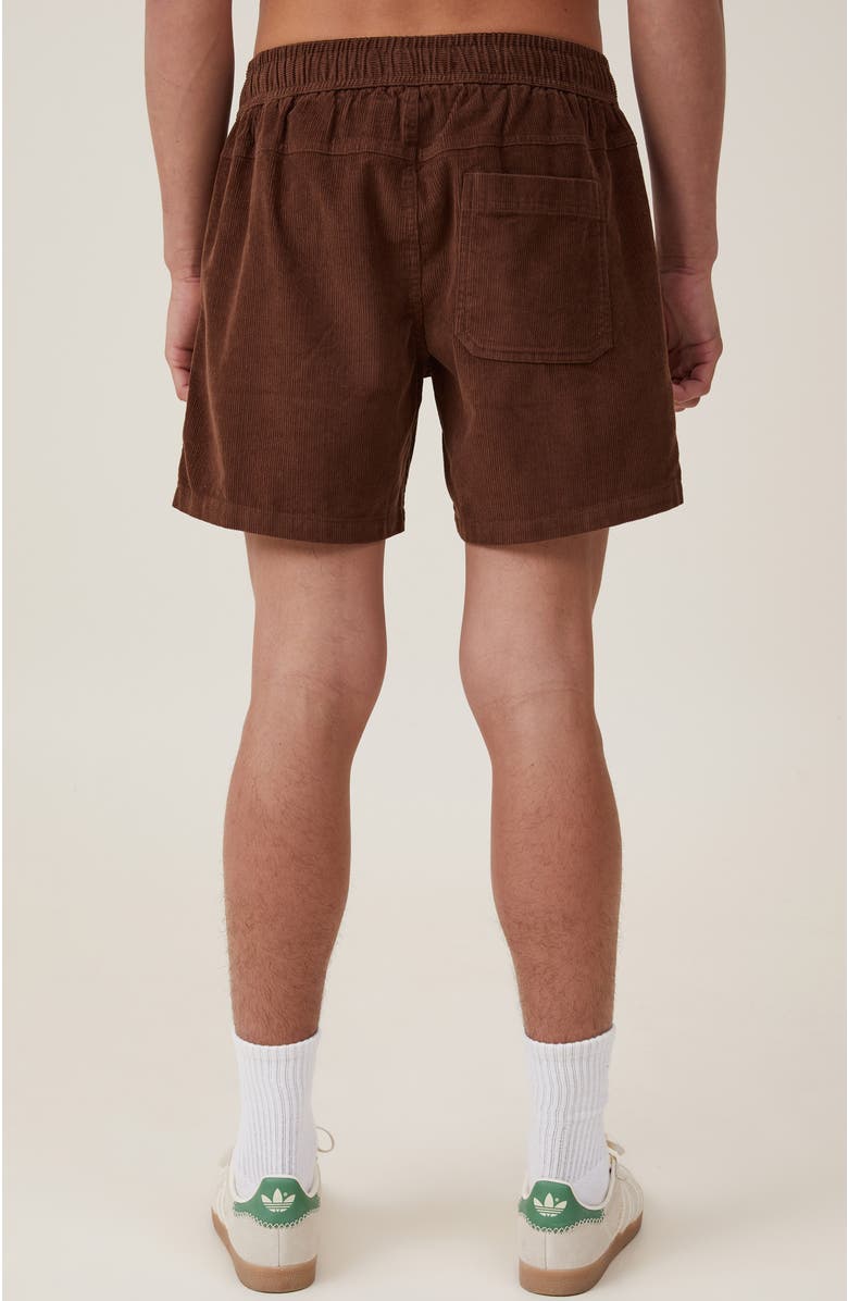 Cotton On Men's Easy Short, Alternate, color, Chocolate Cord