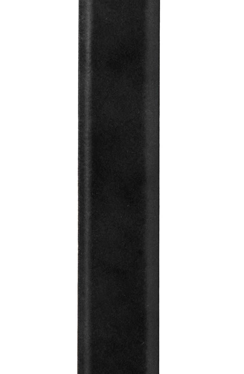 Bruno Magli Cosima Leather Belt, Alternate, color, Black