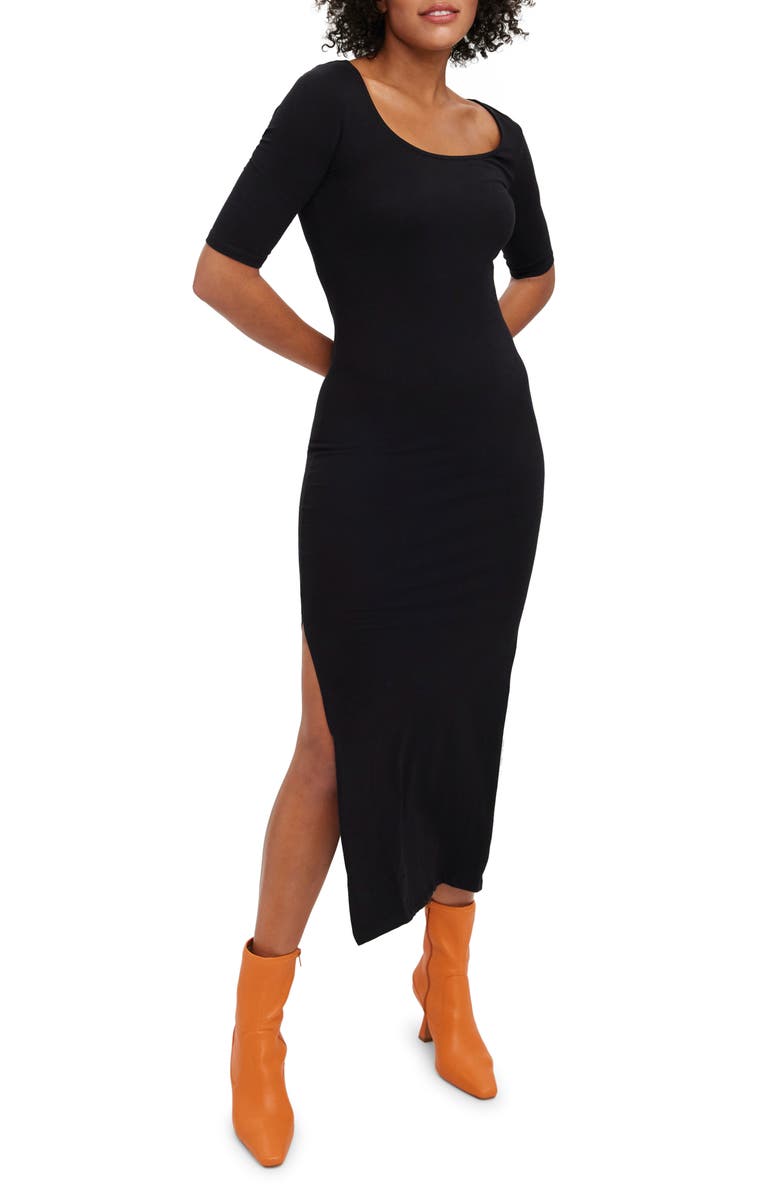 VERO MODA Scoop Neck Maxi Dress, Main, color, 