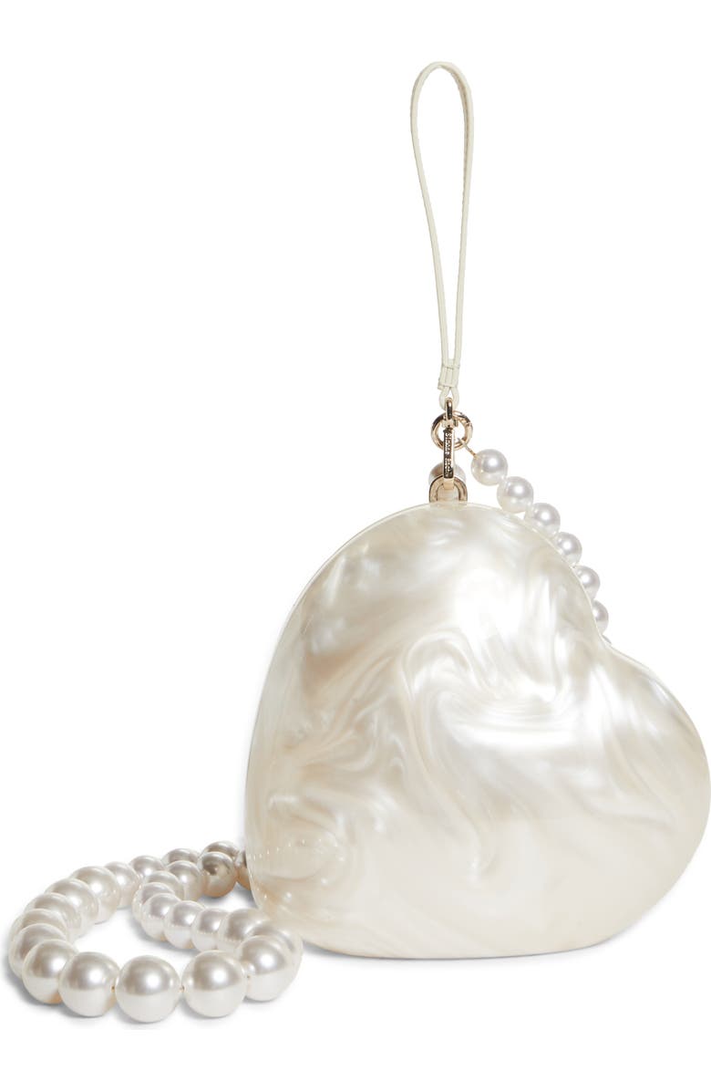 Simone Rocha Medium Heart Perspex Acrylic Minaudire, Main, color,