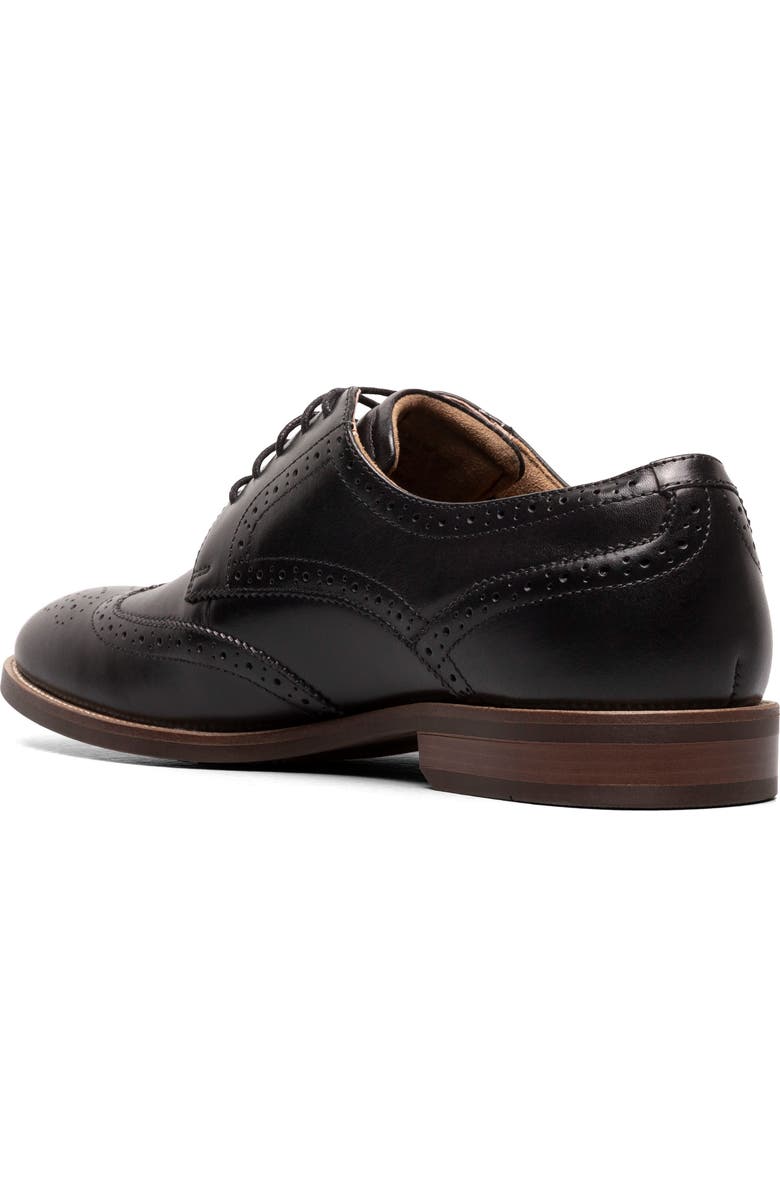 Florsheim Ruvo Wingtip Derby, Alternate, color, Black