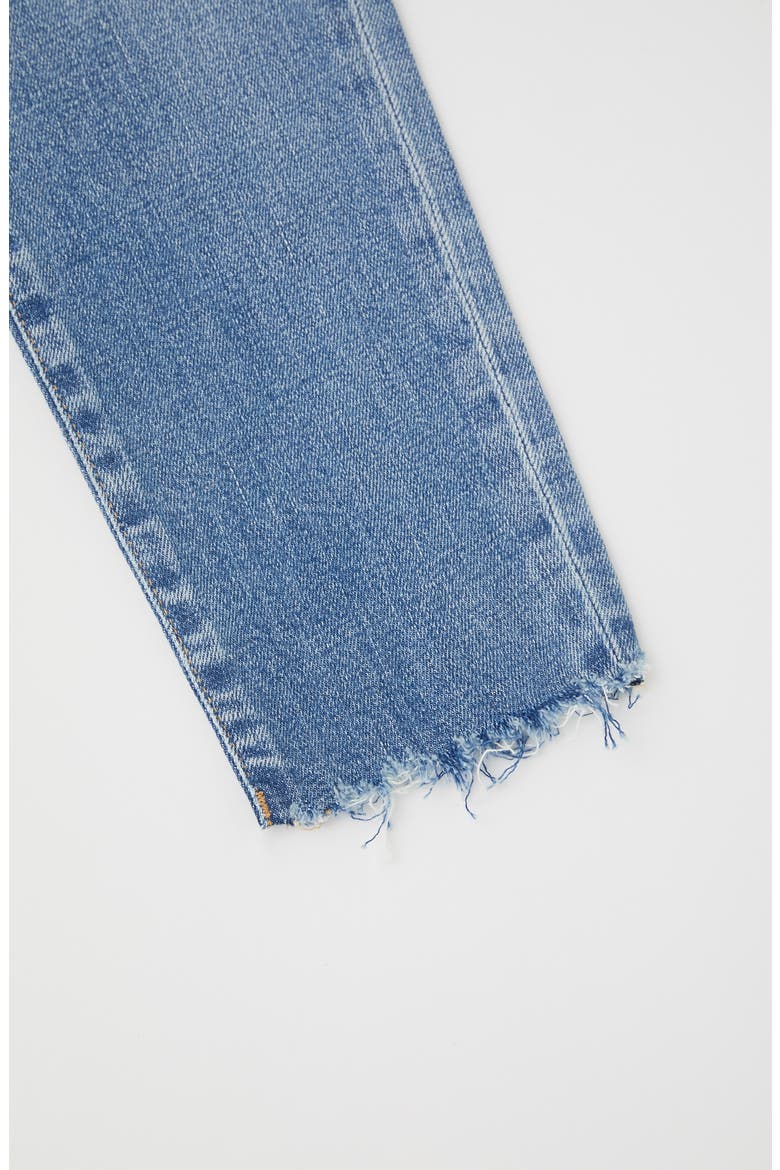 Hammond Raw Hem Crop Skinny Jeans, Alternate, color, LIGHT BLUE