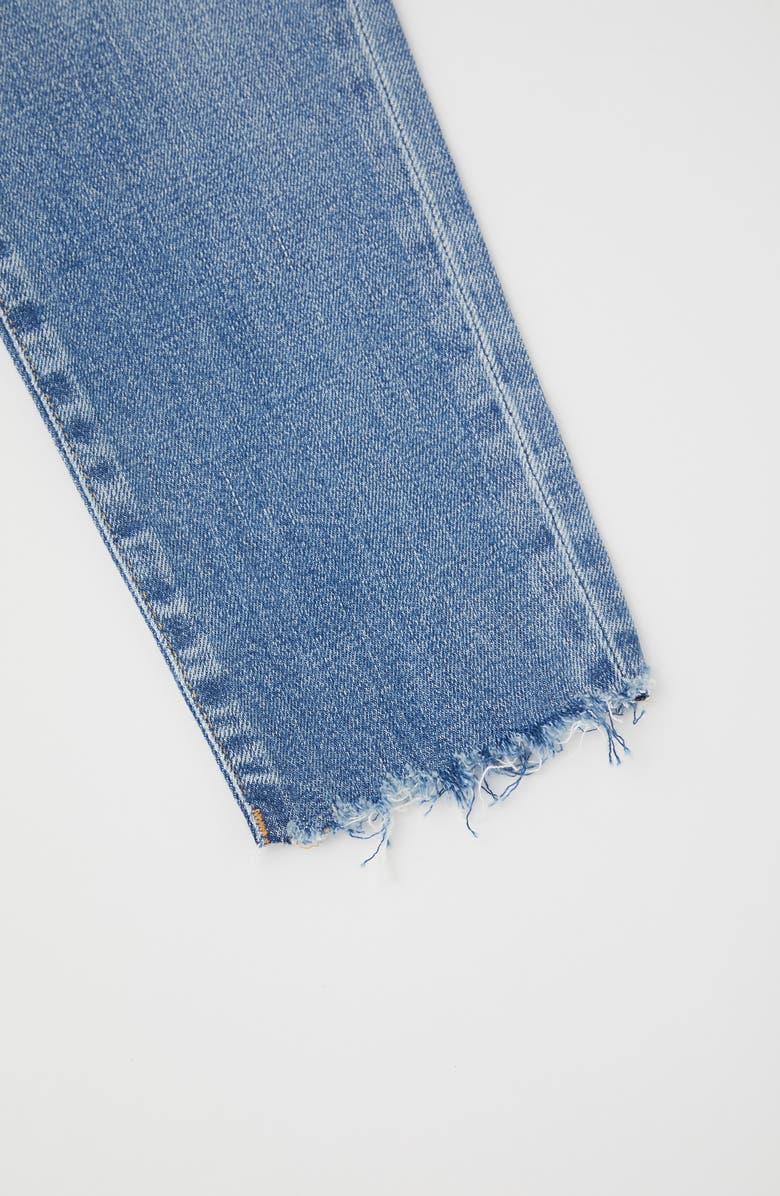 MOUSSY Hammond Raw Hem Crop Skinny Jeans, Alternate, color, 