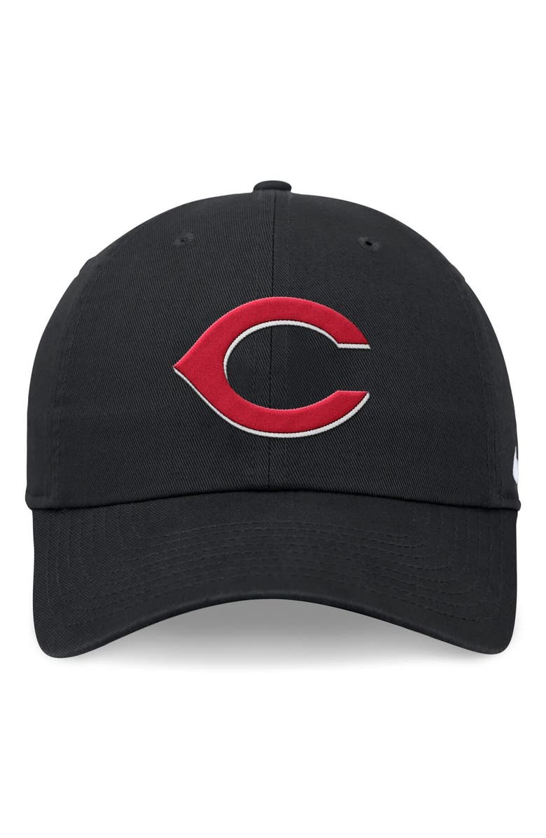 Nike Men's Nike Black Cincinnati Reds Club Adjustable Hat, Alternate, color, 