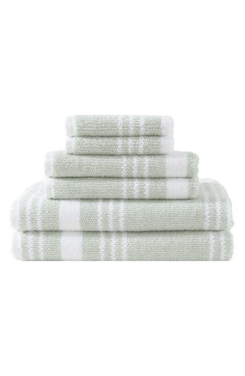6-Piece Cotton Towel Set