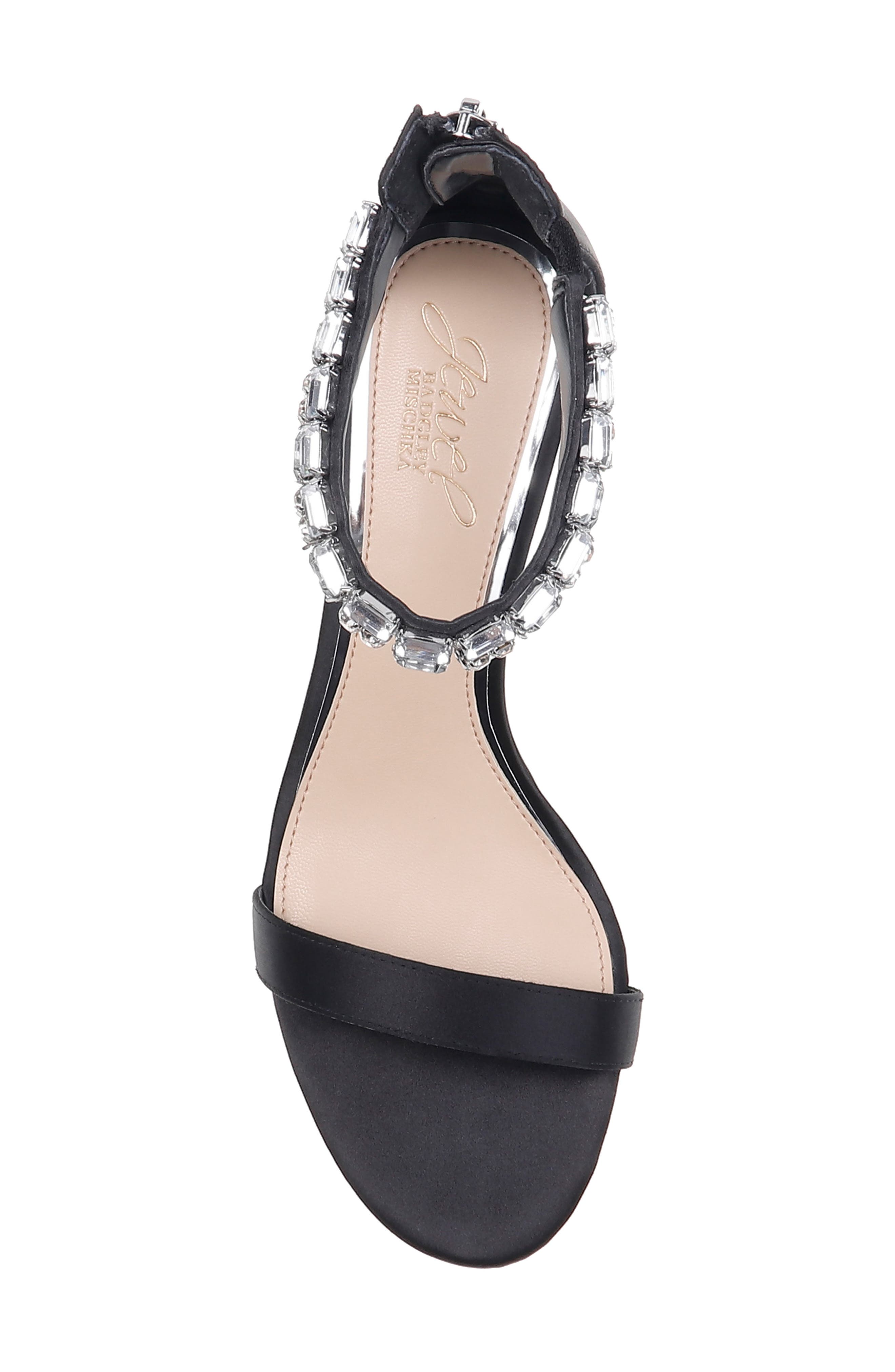 Jewel Badgley Mischka Katerina Ankle Strap Sandal, Alternate, color, 