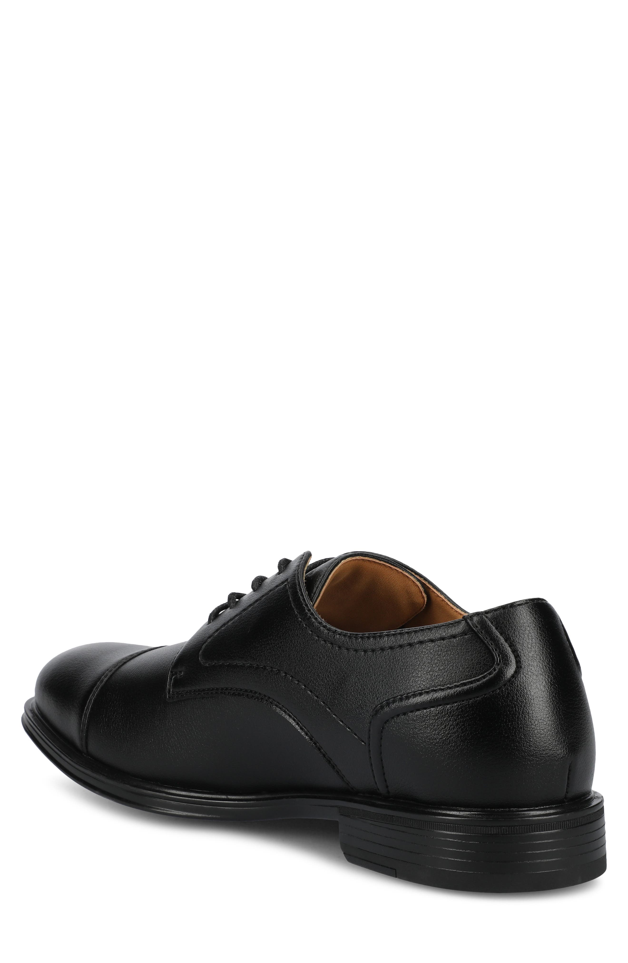 VANCE CO Alec Cap Toe Derby, Alternate, color, Black