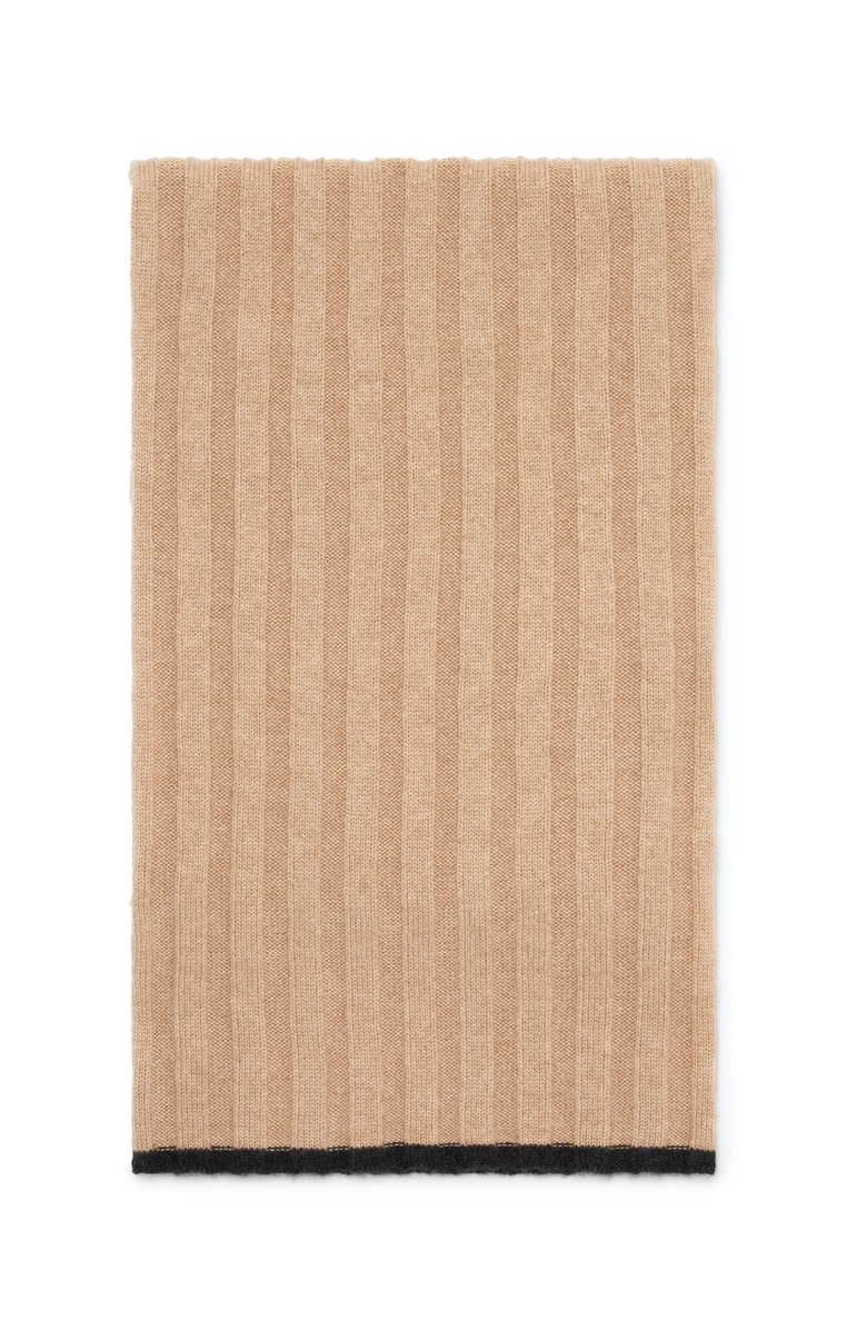 Brunello Cucinelli Cashmere scarf, Main, color, Camel