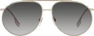 Burberry 61mm Aviator Sunglasses