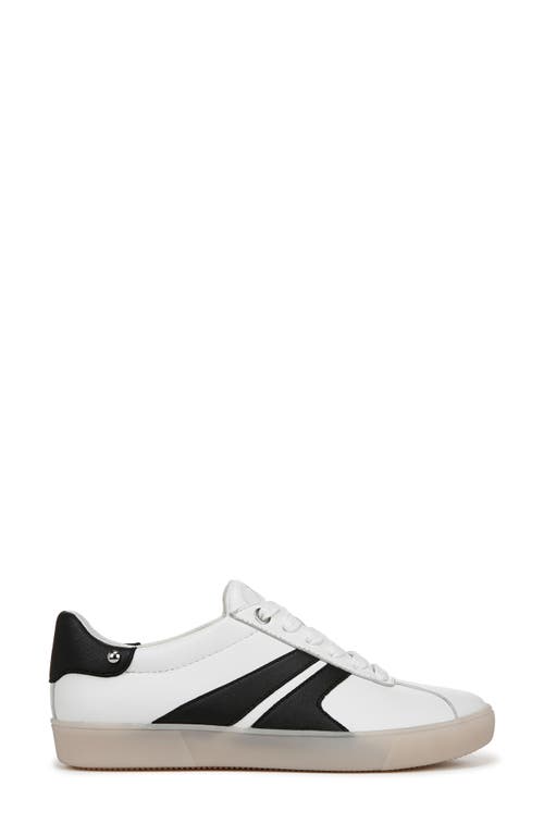 Naturalizer Medina Sneaker In White/black