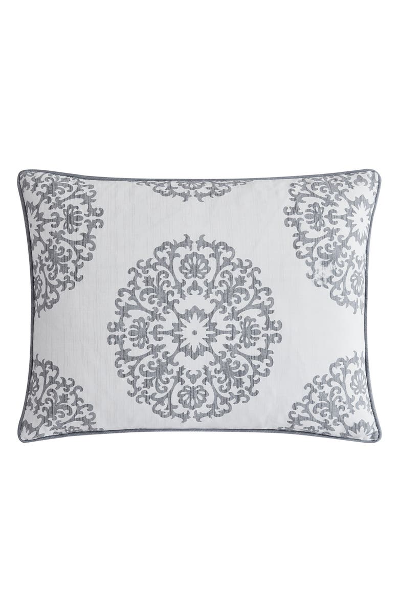 STONE COTTAGE Bristol Cotton Sateen Duvet & Sham Set, Alternate, color, Grey