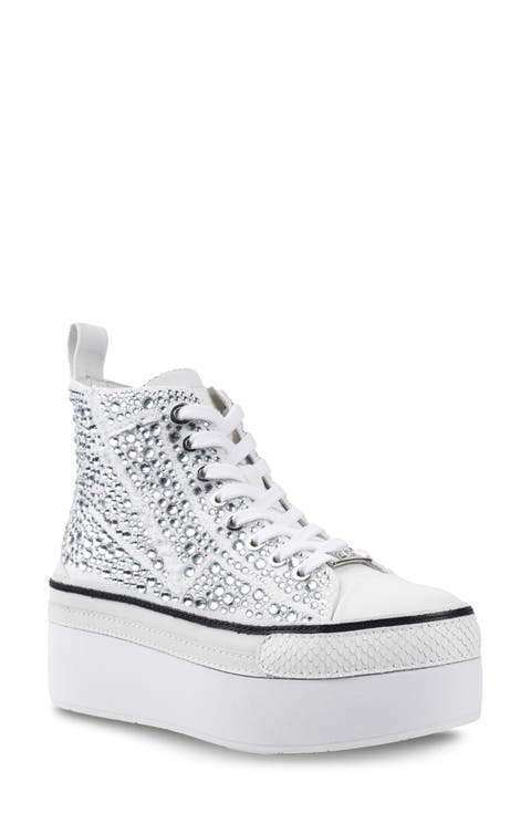 Carmensa-2 Embellished Platform High Top Sneaker (Women)