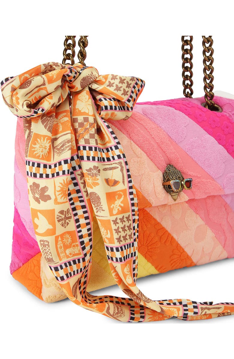 Kurt Geiger London Large Kensington Shoulder Bag, Alternate, color, Pink Multi