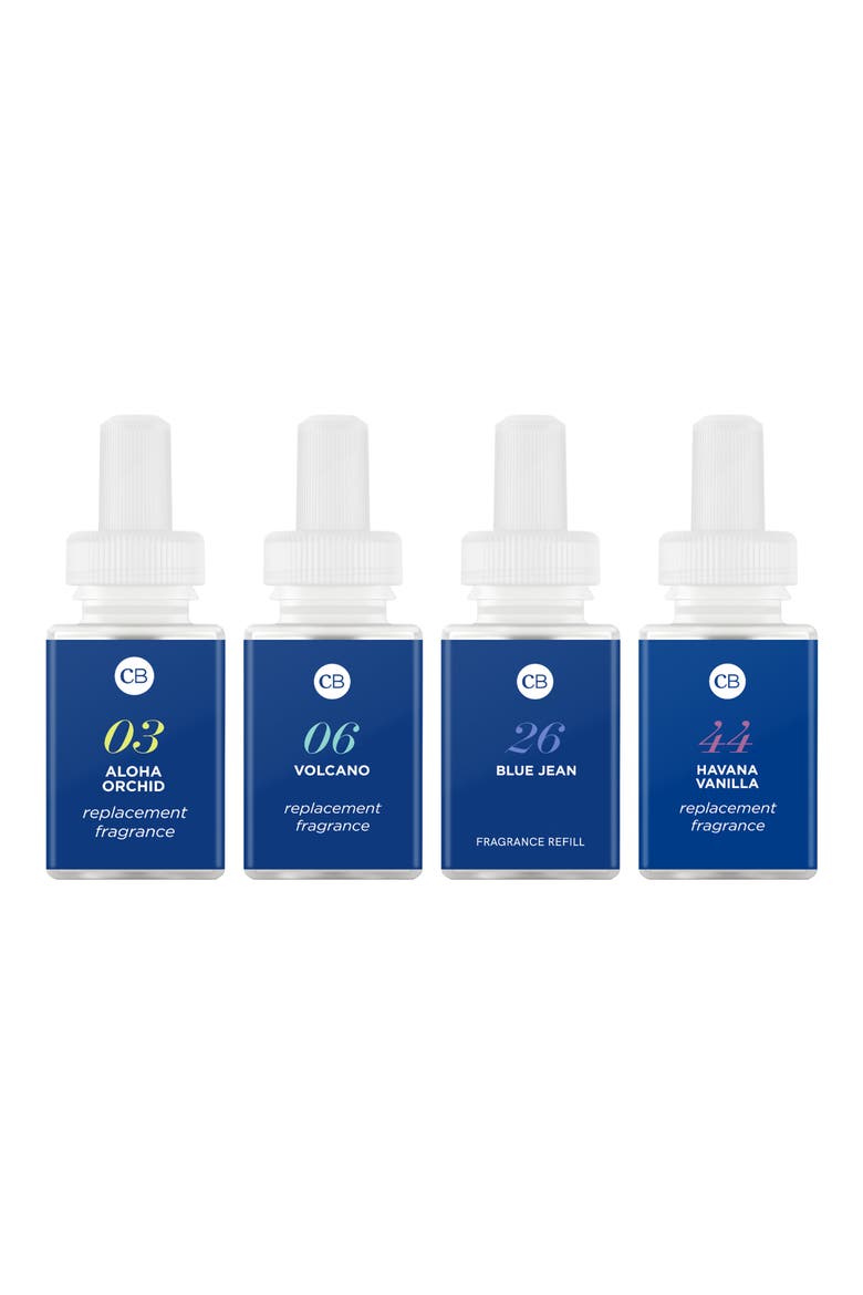 X Capri Blue 4-Pack Diffuser Refill (Nordstrom Exclusive), Main, color, BLUE