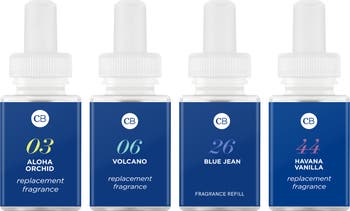 X Capri Blue 4-Pack Diffuser Refill