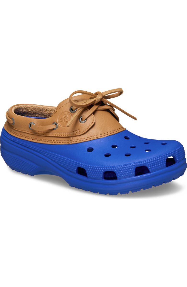 CROCS Classic Islander Boat Shoe, Main, color, Blue Bolt