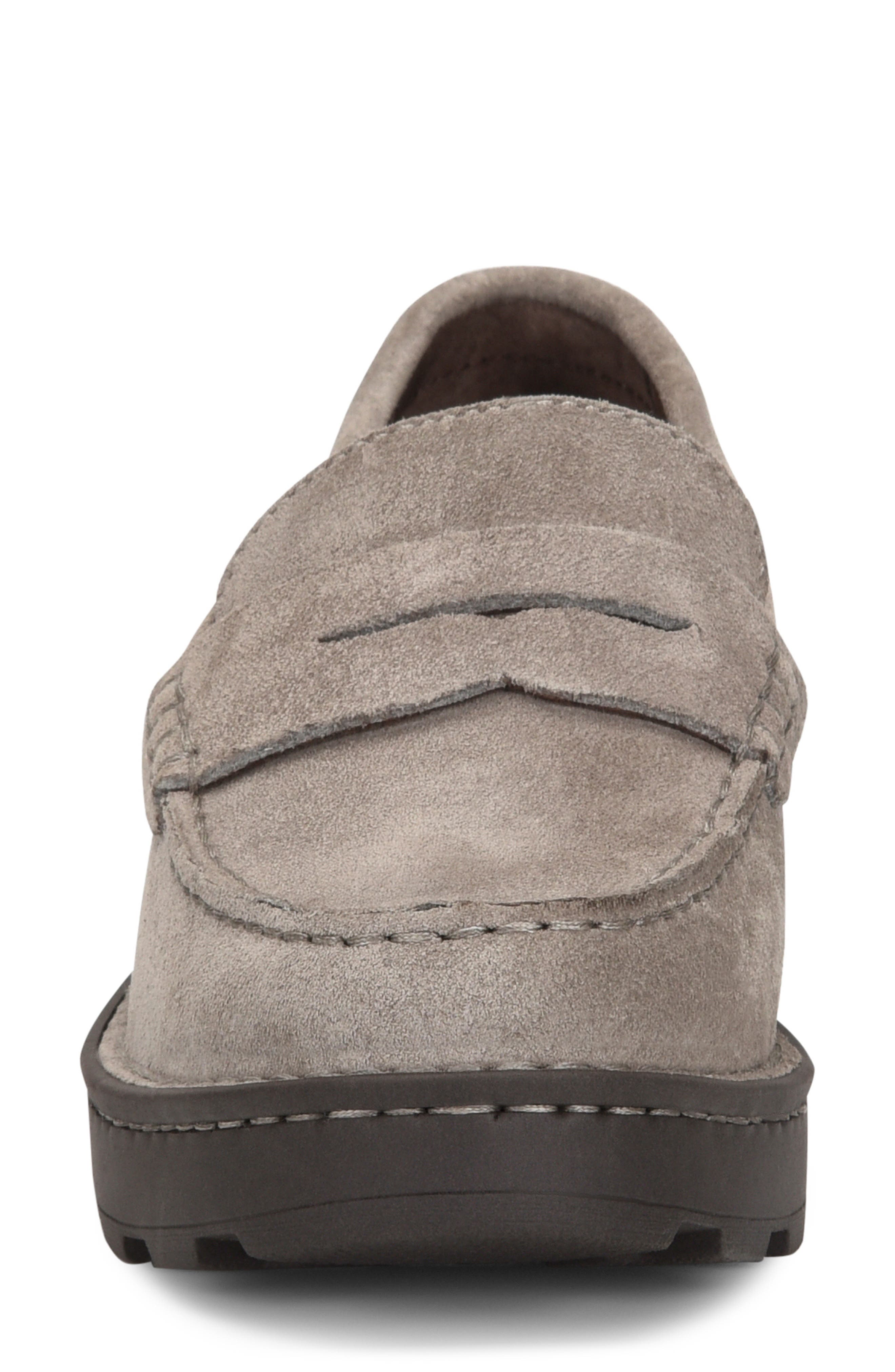 Carrera Suede Loafer, Alternate, color, TAUPE SUEDE