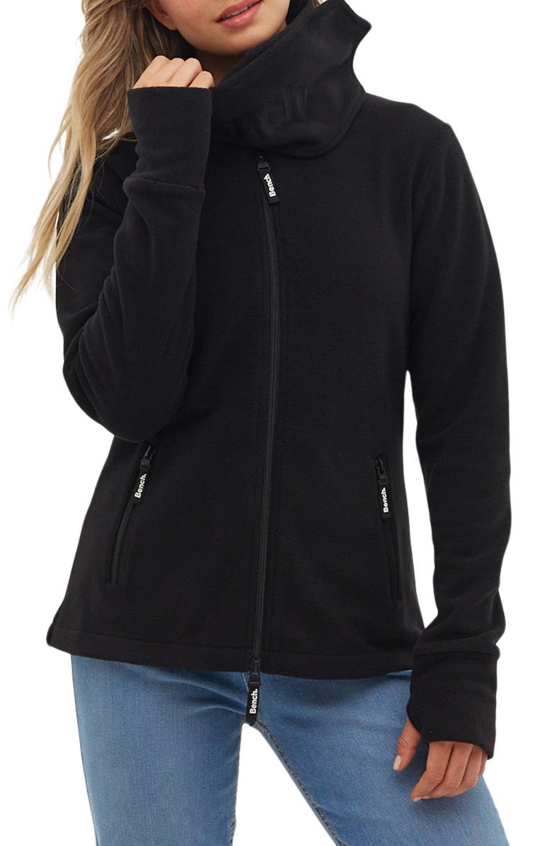 Bench. Stand Collar Fleece Jacket, Main, color,